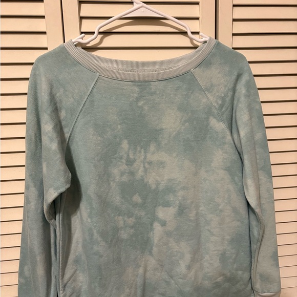 stars above Sweaters - Stars Above Light Blue/Gree. Tie-Dye Top